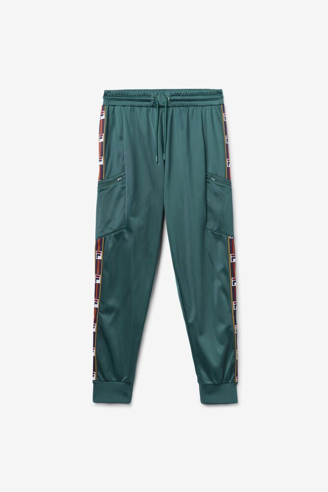 Fila Jaxson Pants Green - Mens - 10769DMJK